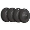 Lifemate Life Tag 4-Pack Tracker Bluetooth Compatibile con Apple iOS, Funziona con App "Dov'è", Localizzatore per Chiavi, Portafogli, Zaini e Valigie, Impermeabile IP67, Batteria Lunga Durata