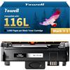 Yowell MLT-D116L Toner compatibile con Samsung MLT-D116L D116L MLT-D116S per Samsung Xpress SL M2885FW M2825ND M2675FN M2625D M2835DW M2875FD M2875FW M2825DW M2825DW M2825 M2885 M2875 (1 nero)