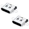 Mcbazel 2 Pezzi Switch Connettore per Presa di Ricarica, Connettore per Porta di Ricarica di Tipo-C Sostituzione per Nintendo Switch Console Only