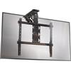 ONKRON Supporto TV da Soffitto Motorizzato 50-75 Pollici, fino a 40 kg, VESA 200x200-600x600 mm, Staffa TV a Soffitto Elettrica, Braccio per Televisore Inclinabile con Telecomando, Nero N3LE-B