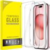 JETech Pellicola Protettiva per iPhone 15, 2 Pezzi
