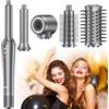 Bopcal Hair Styler 5 in 1 Asciugacapelli - Professionale Phon Capelli，Arricciacapelli Automatico 32MM, Spazzola Aria Calda con Milioni Ionico, Volumizzant, Liscio, Regali 892-B