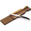 Laguiole Style de Vie salsiccia con coltello, legno di acacia