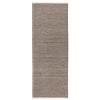 RugVista Melange, Tappeto, 80 x 250 cm, Rettangolare, Pelo corto, Soggiorno, Sala da pranzo, Camera letto, Corridoio, Lavabile solo a secco, Certificato Care & Fair, Marrone