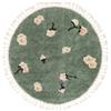 RugVista Linnea Tappeto per bambini, Ø 150 cm, Verde