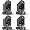 Osusuent 4PCS Mini 7R 230W Beam Teste Mobili LED Lampada Luce da Discoteca RGBW Luci Palco18CH Moving Head per DJ Bar Festa Palcoscenico Club Illuminazione