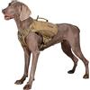 OneTigris Camelus zaino per cani indistruttibile per campeggio ed escursioni per cani di taglia M/L (taglia M, marrone coyote)