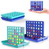 Pup Go 4 in Linea Mini-2 pezzi per Bambini di 3 Anni +, Gioco da Viaggio Perfetto per Bambini, Giocattolo Educativo Classico Ideale per Auto, Aereo, Treno, Gioco di Strategia Portatile per 2 Giocatori