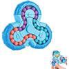 YUDANSI Giocattolo rotante, a forma di cubo magico, pratico spinner fidget, gioco iq, regalo per bambini a partire dai 3 anni, Natale, compleanno, Capodanno