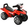 HOMCOM Quad Giocattolo Licenza GOODYEAR Bambini 18-36 Mesi, Rosso e Nero