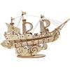 Rolife Puzzle 3D Legno Nave a Vela Rompicapo - Modellismo da Costruire Adulti - Decorazioni per la Casa Regalo Donna Uomo TG305