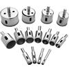 Flintronic Set di Punte Diamantate, 15 Frese 8mm-50mm