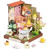 Rolife DIY Miniature House Modellismo Casa in Miniatura da Costruire Modellismo da Costruire Adulti 3D Puzzle Legno Diorama Kit Fai Da Te Regali Bricolage Adulti Insegnante Bimba Femmina