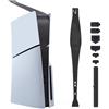 Mcbazel PS5 Slim Rete Antipolvere, Tappi Antipolvere, Rete Antipolvere per Porte, Copertura Antipolvere, Kit di Protezione dalla Polvere per PS5 Slim