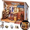 Rolife DIY Miniature House Modellismo Casa in Miniatura da Costruire con Luci LED Modellismo da Costruire Adulti 3D Puzzle Legno Diorama Kit Fai Da Te Regali Bricolage Adulti Insegnante Bimba Femmina