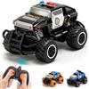Pup Go Polizia Telecomandata per Bambini 3-8 Anni, Mini Auto RC Elettrica Radiocomandata, Macchinina Giocattolo Fuoristrada Regalo Bambino 3 4 5 Anni Giochi per Bambini, Macchina per Natale Compleanno