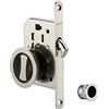 Thirard Serratura ad incasso per porta scorrevole con nottolino - Nichelato - THIRARD