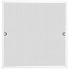 Schellenberg 70030 Zanzariera finestra PLUS 100 x 120 cm, zanzariere per finestre con telaio in alluminio, accorciabile individualmente, bianco