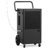 Kalopsia Deumidificatore d'Aria Elettrico Professionale 120L/Giorno | Pompa Drenaggio Continuo con 24H Timer per 300m²/600m³ Cantina Garage Cantiere