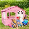 Sport1 One The Sport Maker Sport1 casetta da giardino per bambini House of Fun. Casa per bambini di plastica per interno. Casetta per bambini da giardino. Robusta e resistente alle intemperie. Dimensioni 130x111x115cm. Rosa.