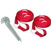 Speedminton® Easy Court Junior Transport ables Campo di Gioco per Cross Min TON, Rosso, 19,2 X 19,0 X 4,0
