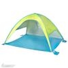 AKTIVE Tenda da spiaggia pop-up, blu e verde, 175 x 150 x 105 cm, rivestimento argentato, UV50, include 4 picchetti, poliestere, paravento pieghevole, borsa per il trasporto, rifugio per pesca (62532)