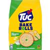 Tuc Bake Rolls, Gusto Sour Cream e Onion, Chips di Pane Cotte al Forno, Sottili e Croccanti, 150g