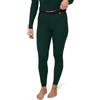 DANISH ENDURANCE Leggings Donna in Lana Merino, Pantaloni Termici, Pantacollant Invernali da Sci, Dark Green, S