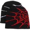LALADEFIEE Berretto Unisex in Maglia Lavorata a Jacquard 2 Pezzi Cappelli Invernali da Donna e Uomo Caldi Design a Ragnatela Morbido e Confortevole per Attività all'Aperto