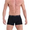Navigare 6 Boxer Uomo Mutanda Intimo Ragazzo Elasticizzato Varie Fantasie (IT, Testo, L, Regular, Regular, 103 Boxer Nero 6 Pezzi)