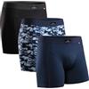 DANISH ENDURANCE Boxer Uomo Cotone, con o Senza Patta, 3 o 10 Paia | Boxer in cotone elasticizzato con cuciture piatte, con o senza patta frontale, per uso quotidiano