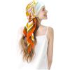 townssilk Foulard in 100% seta di gelso da donna, 90 x 90 cm, certificato Oeko-Tex, lussuoso e liscio come la seta, foulard/foulard, accessorio alla moda quadrato