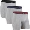 DANISH ENDURANCE Boxer Uomo Cotone Elasticizzato, Boxer a Pantaloncino Comodi e Traspiranti, Cuciture Piatte, con o Senza Patta Frontale, 3 Paia