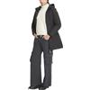 CIESSE PIUMINI Piumino da Donna Reversibile con Cappuccio Jusy 3.0 Nero Taglia 48 Codice 253CPWC15079-P1410P-206XXN