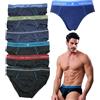 Navigare 6 Slip Ragazzo Mutanda Bimbo Bambino 10-12-14-16 Anni Varie Fantasie (IT, età, 12 Anni, Regular, 1521J)