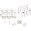 MAM Easy Start, set di biberon anti-colic, XXL, con ciuccio, bottiglie, tettarelle e altro ancora, set regalo per bambini, dalla nascita, beige