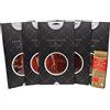 ABEIOU Prosciutto Iberico Ghianda Crudo Affettato 500 g (5×100 g) — Stagionatura +36 Mesi — Cert. Hycer — Guijuelo Spagnolo — Jamón Ibérico de Bellota — aBeiou