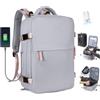 SZLX Zaino Ryanair 40x30x20 Sottovuoto con Pompa Zaino da Viaggio 40x30x20 Wizzair Bagaglio a Mano Ryanair Donna Borse da Cabina per Easyjet Uomo Zaino Laptop 14 Pollici Valigia