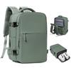 SZSYCN Zaino da Viaggio 40x30x20 Ryanair Borse da Cabina 40x30x20 Ryanair | Zaino da Viaggio 40x30x20 Ryanair Borse da Cabina Antifurto Zaino Impermeabile con Porta Scarpe per Laptop da 16 Pollici