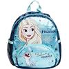 Seven Zainetto Frozen per asilo - Bambina - Azzurro - Principessa Elsa - Tasca porta borraccia