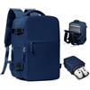 SZSYCN Zaino da Viaggio 40x30x20 Ryanair Borse da Cabina 40x30x20 Ryanair | Zaino da Viaggio 40x30x20 Ryanair Borse da Cabina Antifurto Zaino Impermeabile con Porta Scarpe per Laptop da 16 Pollici