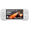 AYANEO KONKR Pocket FIT 16 GB 512 GB Android Gaming Handheld Snapdragon G3 Gen3 Bianco