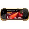 AYANEO KONKR Pocket FIT 8 Elite Android 16 Gaming Handheld Snapdragon 16GB 512GB Giallo
