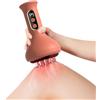 Rurunklee Massaggiatore anticellulite, massaggiatore elettrico portatile a vibrazione per gambe, dispositivo dimagrante per corpo, ricaricabile, per casa, ufficio, viaggi, affari, bellezza, pancia, coscia