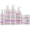 Kerargan - Set Volumizzante: Shampoo, Balsamo, Maschera, Siero & Leave-In alla Biotina & Collagene per Capelli Piatti, Fini e Opachi - Senza Solfati, OGM, Silicone - 3x500ml+1x100ml+1x350ml