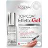 PODERM Professional PODERM Top Coat Smalto Rinforzante Unghie Effetto Gel | Swiss Lab - 8ML | Finitura Ultra-Lucida & Lunga Durata | Rinforza le Unghie Fragili | Cheratina, Biotina & Silicio | Creato da una Podologa