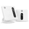 Garza - Termostato Wi-Fi intelligente per caldaia e riscaldamento, con adattatore, misuratore di consumo, controllo touch, rilevamento finestra aperta, controllo tramite app e vocale, Alexa/Google