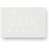 Elektronova termostato da incasso modulo programmabile 3 posti 240V display touch retroilluminato colore bianco compatibile su supporti 503