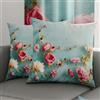 PETTI Artigiani Italiani - Coppia di Federe Cuscino 60x60 cm in Microfibra, Cuscini Arredo Camera da Letto, Divano, Salotto, Set 2 Fodere Copricuscino, Federa Shabby 345, 100% Made in Italy