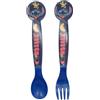 Stor Set due Posate in plastica Disney Stitch per bambini, senza BPA, lavabili e riutilizzabili, non adatte a microonde e lavastoviglie